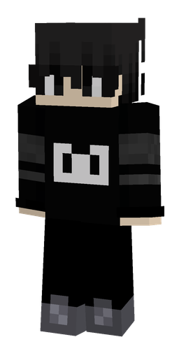 Black skin: body, front render
