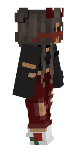 Black skin: body, right side render