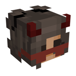 Black skin: head render