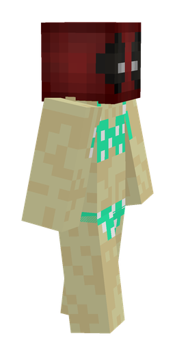 Black skin: body, right side render