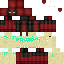 Black skin: raw texture render