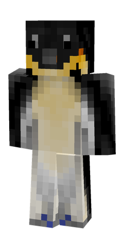 Black skin: body, front render