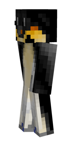 Black skin: body, left side render