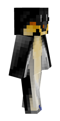 Black skin: body, right side render