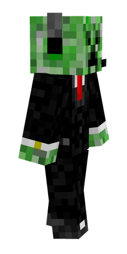 Black skin: body, right side render