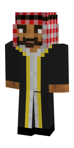 Black skin: body, front render