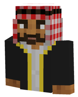Black skin: bust render