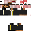 Black skin: raw texture render