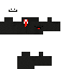 Black skin: raw texture render