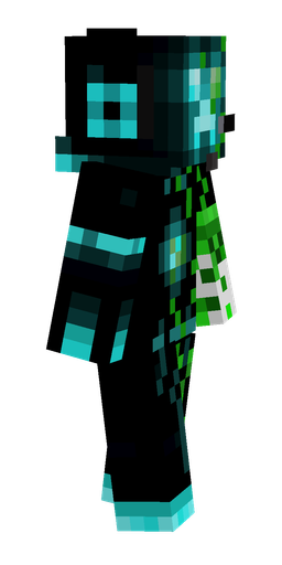 Black skin: body, right side render