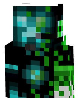 Black skin: bust render