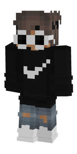 Black skin: body, front render
