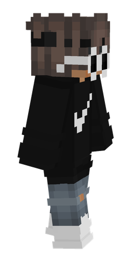 Black skin: body, right side render