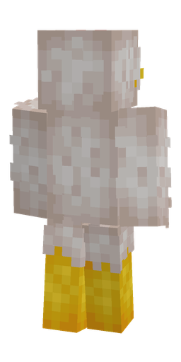 Classic skin: body, back render