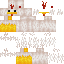 Classic skin: raw texture render