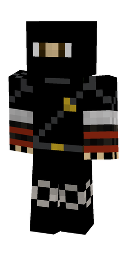 Black skin: body, front render