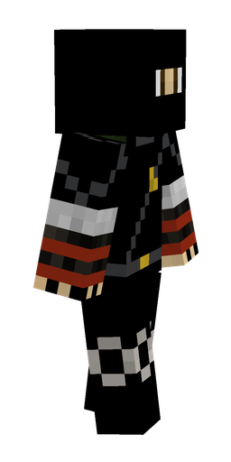 Black skin: body, right side render