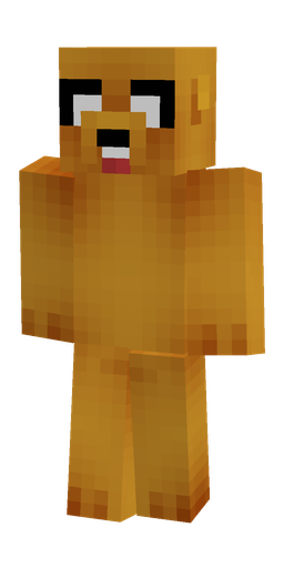 Brown skin: body, front render