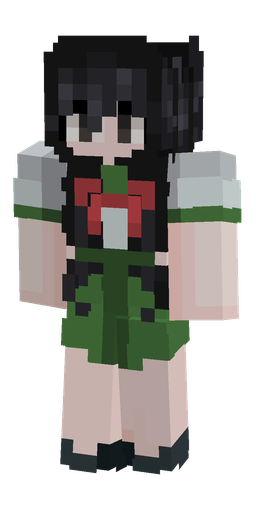 Black skin: body, front render