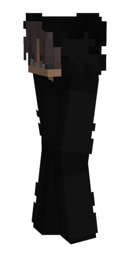 Black skin: body, left side render