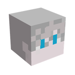 Black skin: head render
