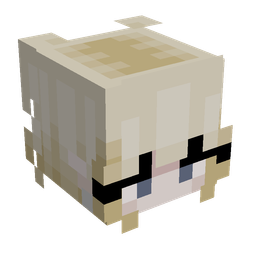 Black skin: head render