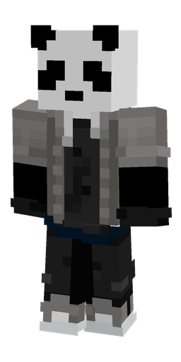 Black skin: body, front render