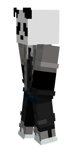 Black skin: body, left side render