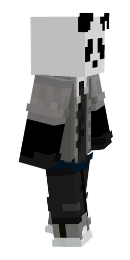 Black skin: body, right side render