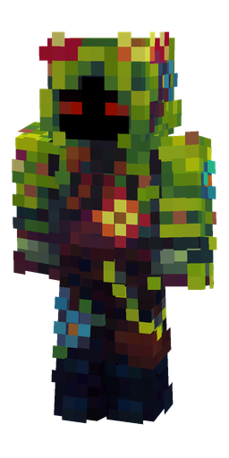 Black skin: body, front render