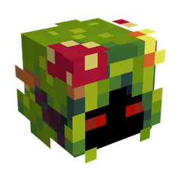 Black skin: head render