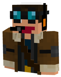 Black skin: bust render