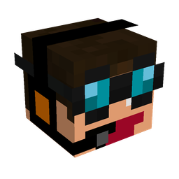 Black skin: head render