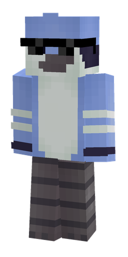 Black skin: body, front render