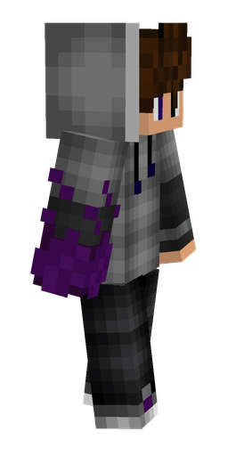 Black skin: body, right side render