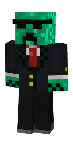 Black skin: body, front render