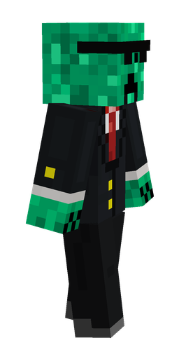 Black skin: body, right side render