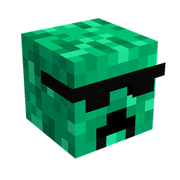 Black skin: head render