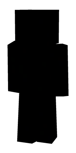 Black skin: body, back render