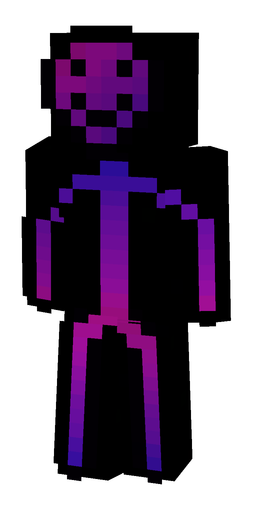 Black skin: body, front render