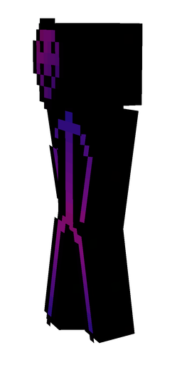 Black skin: body, left side render