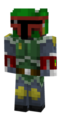 Blue skin: body, front render