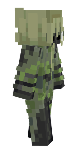 Black skin: body, right side render