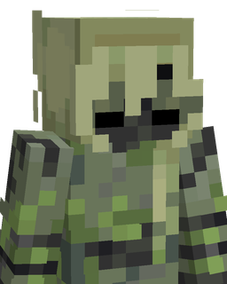 Black skin: bust render