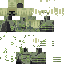 Black skin: raw texture render