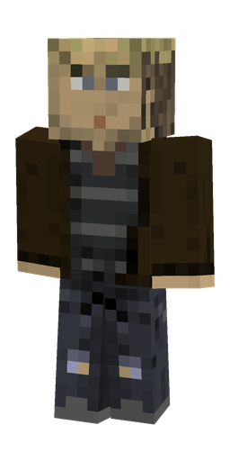 Black skin: body, front render