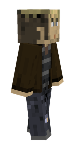 Black skin: body, right side render