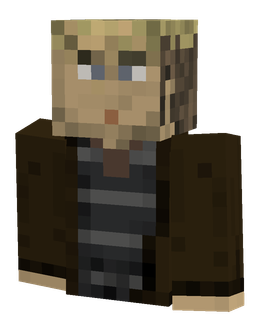Black skin: bust render
