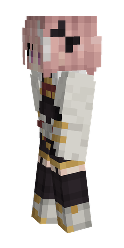 Black skin: body, left side render