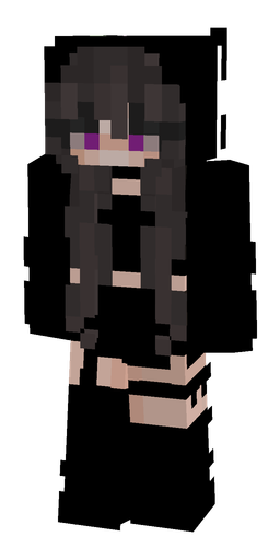 Black skin: body, front render